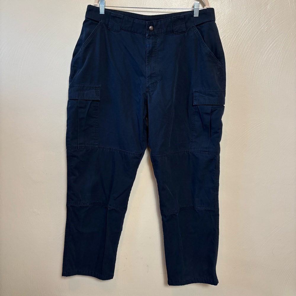 5.11 Tactical Duty Pants Blue Cargo TDU Uniform Trousers Men's XL 39 1/2 - 43‎